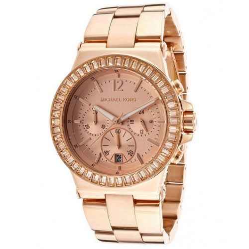 Michael Kors Chronograph MK6213 Women's Rose Gold Watch