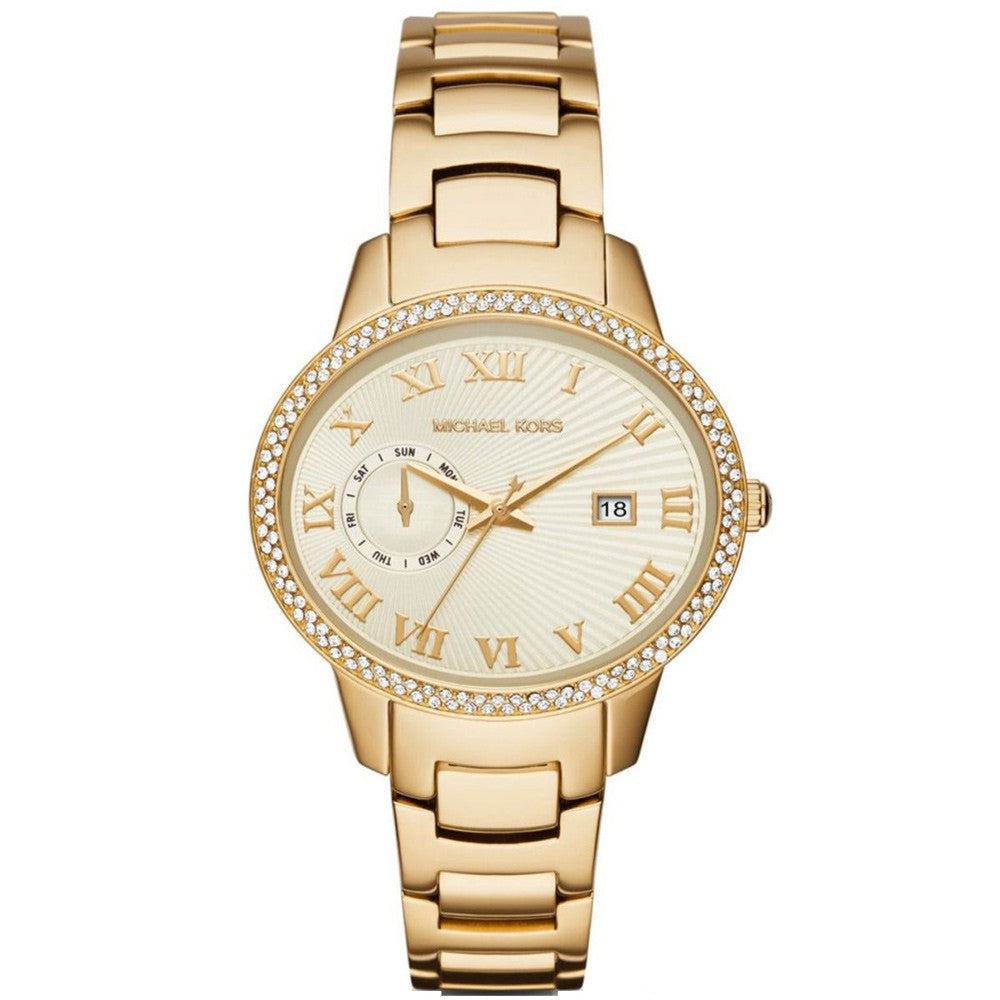 Michael Kors Whitley MK6227 women's gold champagne watch
