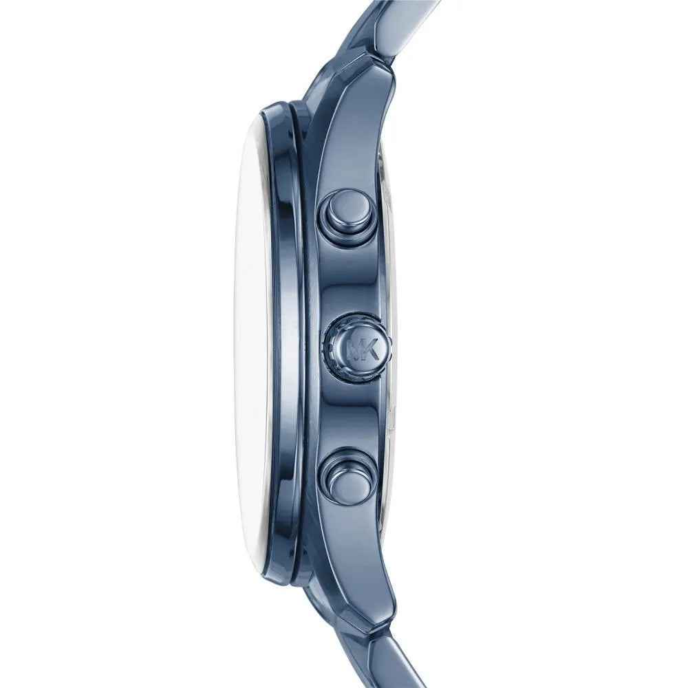Michael Kors Men's Blue Stainless Steel Multifunction Watch