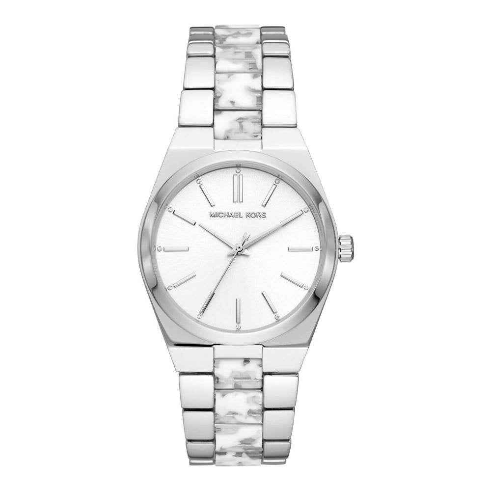 Michael Kors Channing MK6649 Women's White Dial Two-Tone Watch
