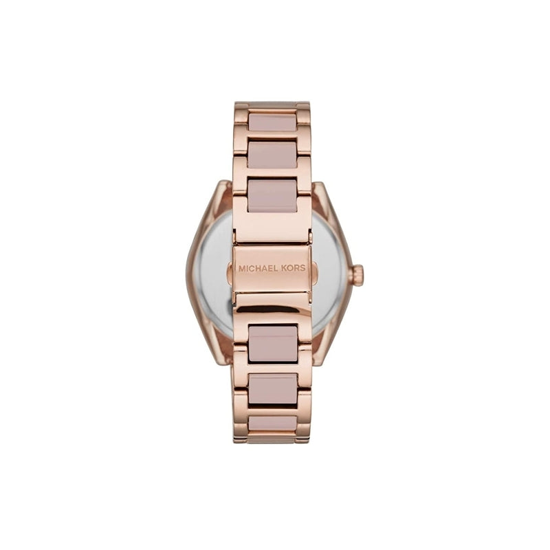Back case of Michael Kors MK7135 quartz women's wristwatch