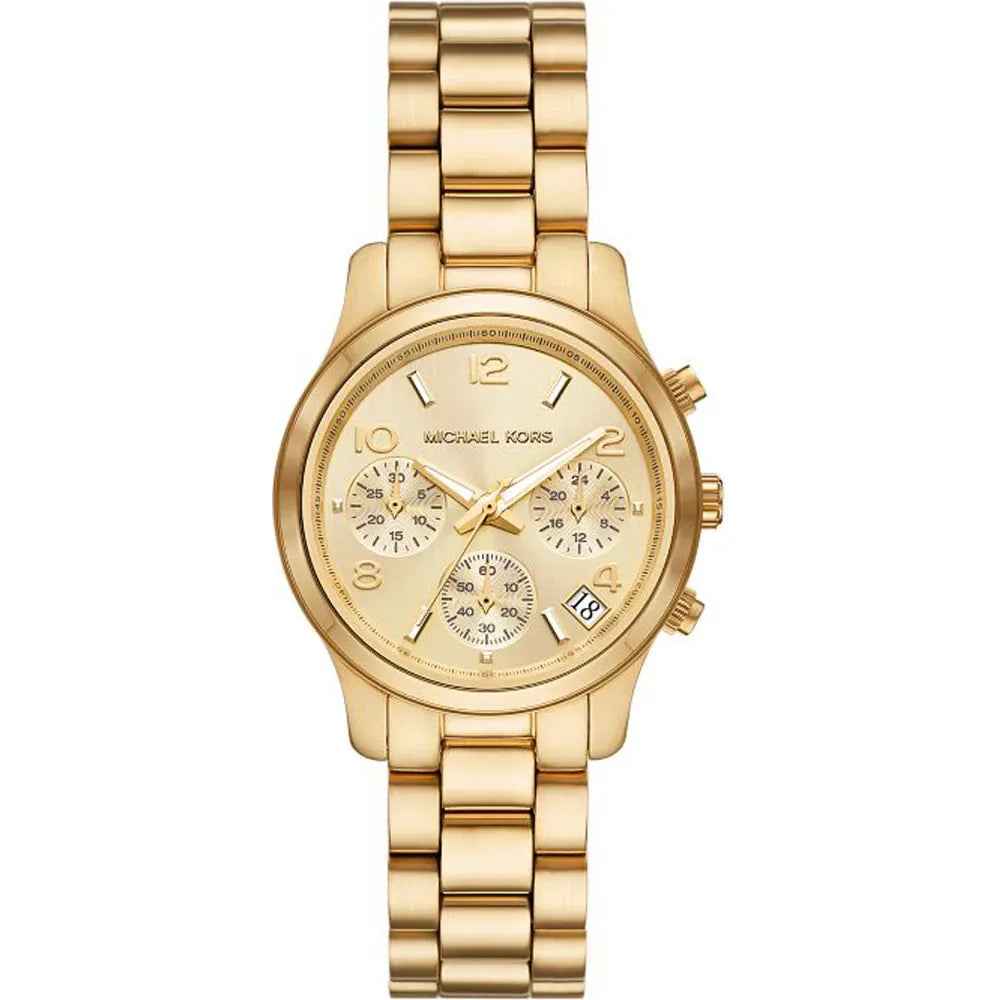 Michael Kors Runway Chronograph MK7326 Women's Gold Stainless Steel Watch