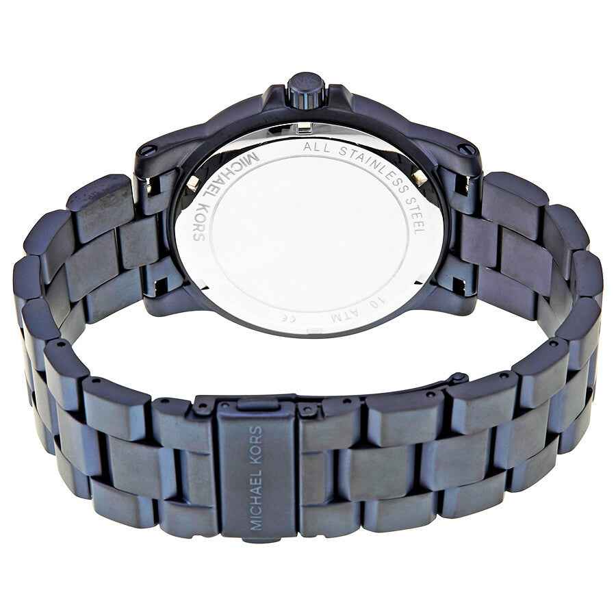 Michael Kors Paxton MK8533 Men's Blue Dial Blue Stainless Steel Watch
