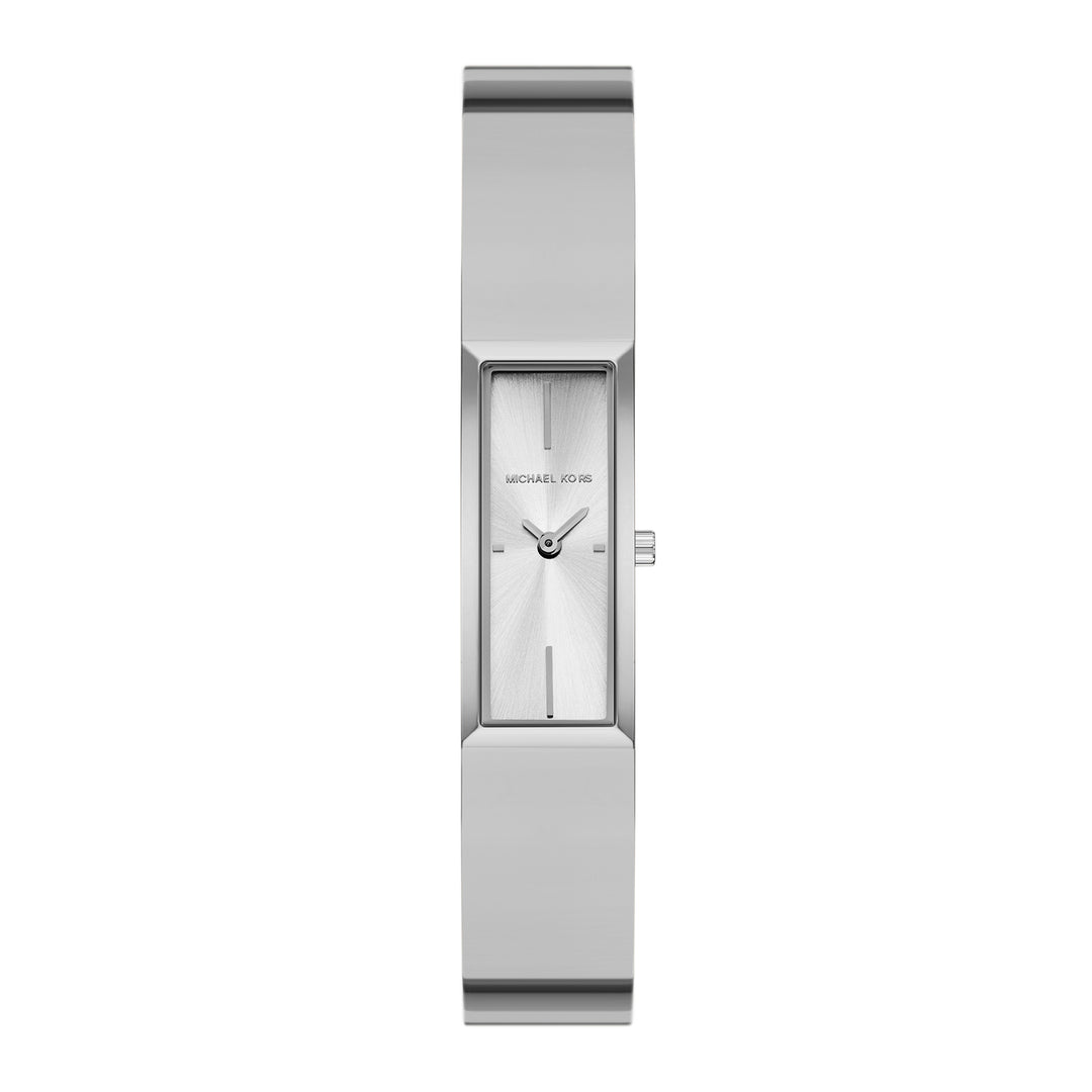 Michael Kors MKO1141 women's silver stainless steel watch