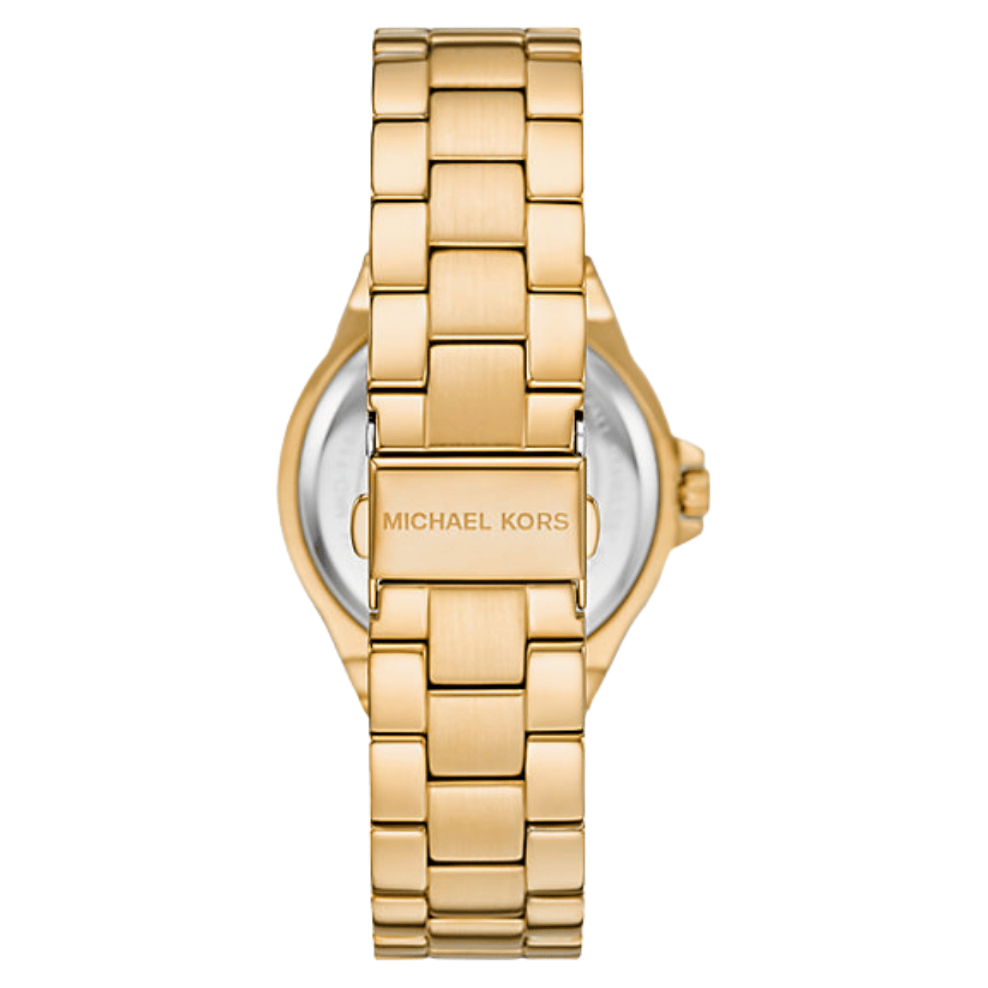 Michael Kors MKO1186 Women's Gold Stainless Steel Pavé Dial Watch 37mm