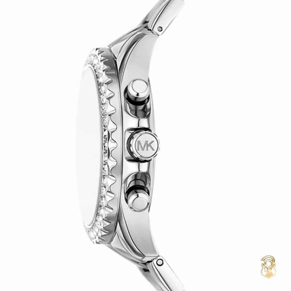 Michael Kors Everest MKO1129 Women's Silver Stainless Steel Watch 40mm