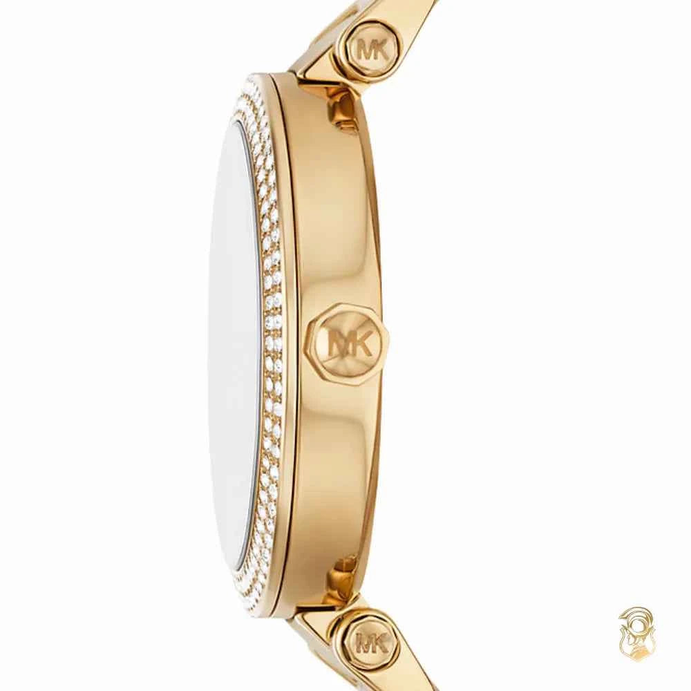 Michael Kors Parker MKO1066 Women's Gold & Acetate Watch 39mm