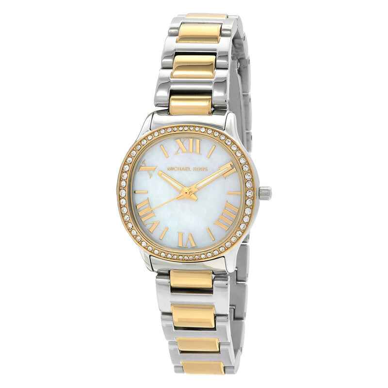 Michael Kors Sage MK4910 Women's Two-Tone Mother of Pearl Watch