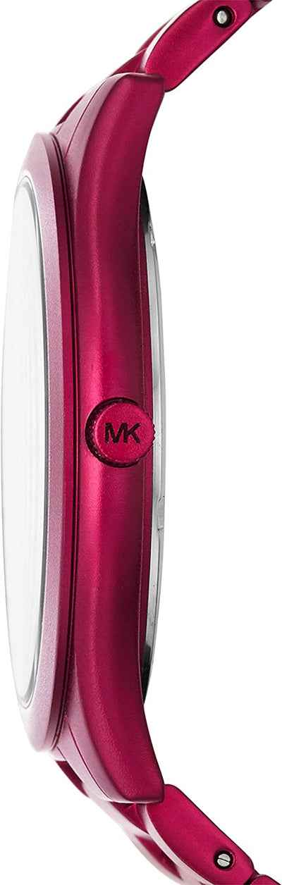 Michael Kors Runway Slim MK4505 Women's Pink Dial Pink Stainless Steel Watch