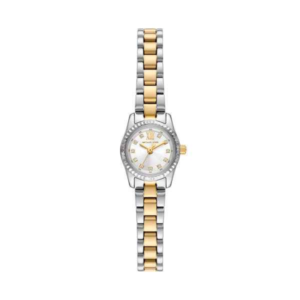 Michael Kors Lexington MK4903 Women's Two-Tone Micro Watch