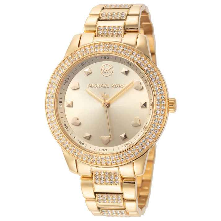 Michael Kors Tibby MK1071 Women's Gold Dial Gold-Tone Stainless Steel Watch