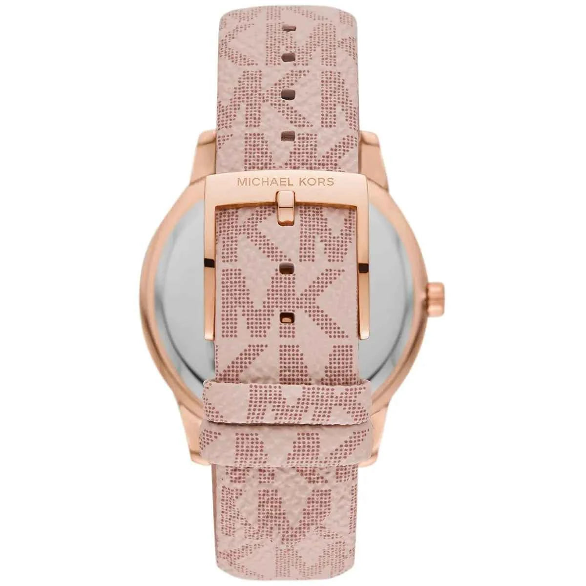 Michael Kors Tibby MK2955 Women's Rose Gold Leather Crystal Watch