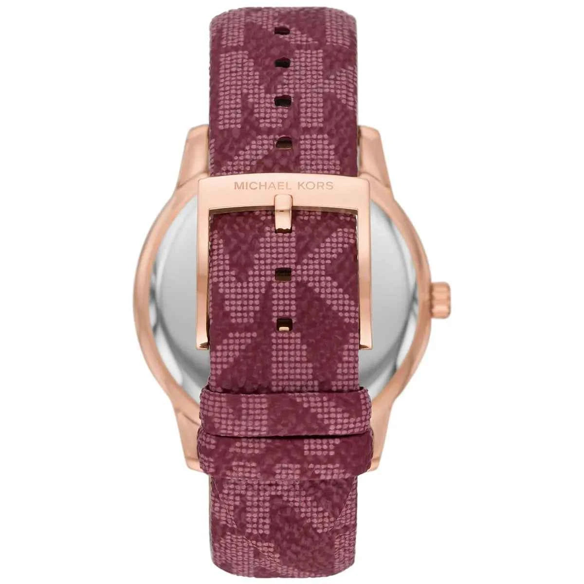 Michael Kors Tibby MK2967 Women's Burgundy Dial Burgundy PVC Watch