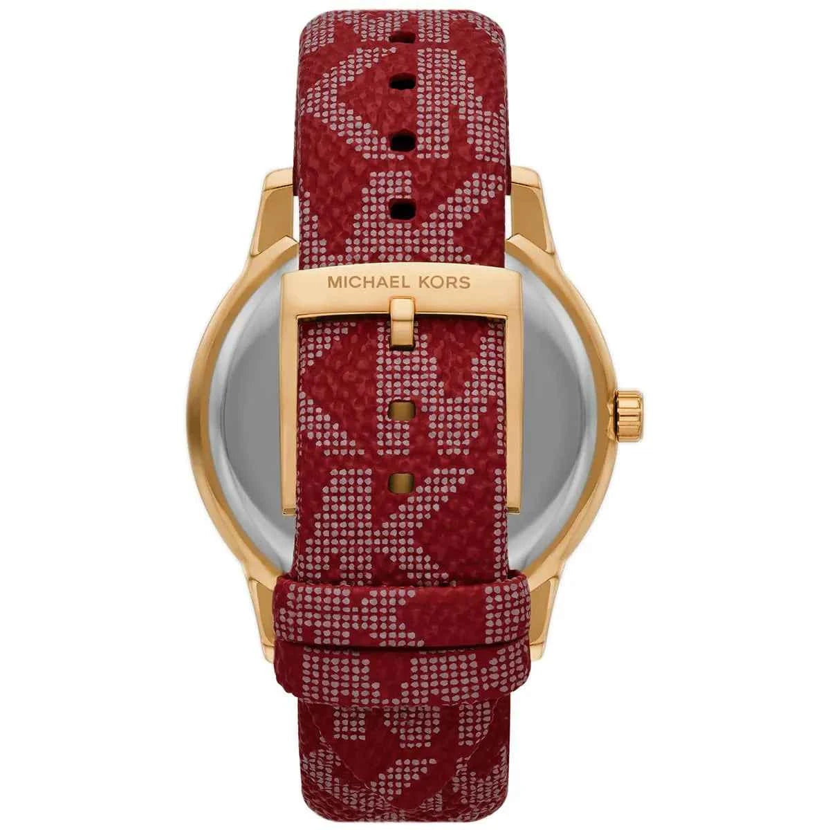 Michael Kors Tibby MK2975 Women's White Dial Red PVC Watch