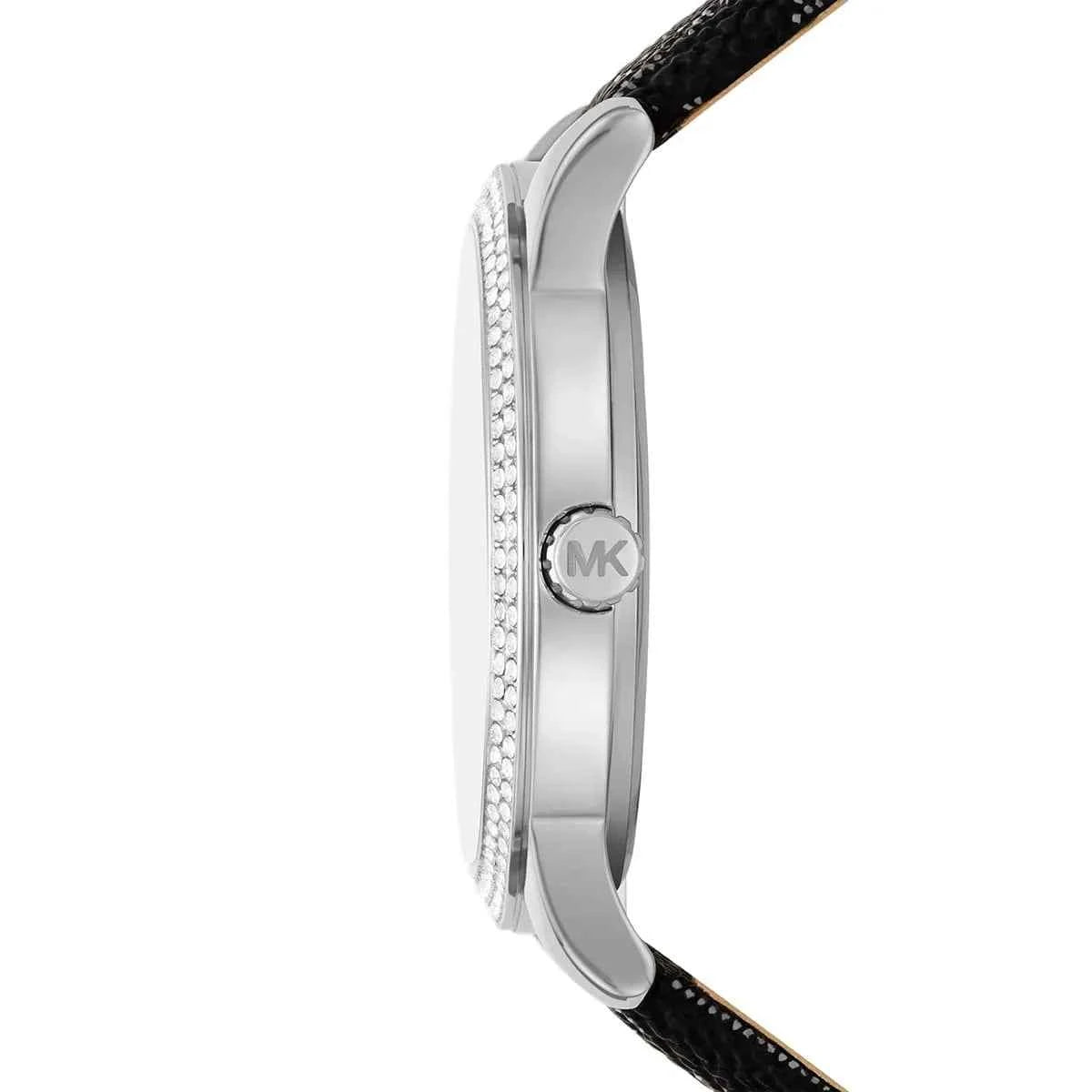 Michael Kors Tibby MK2976 Women's Black Dial Black PVC Watch