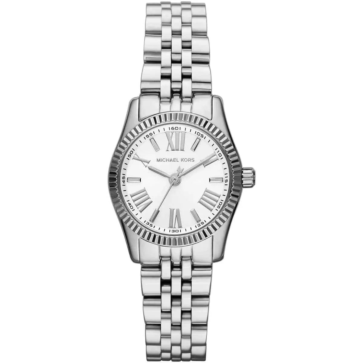 Michael Kors Lexington MK3228 Women's Silver Dial Silver Stainless Steel Watch
