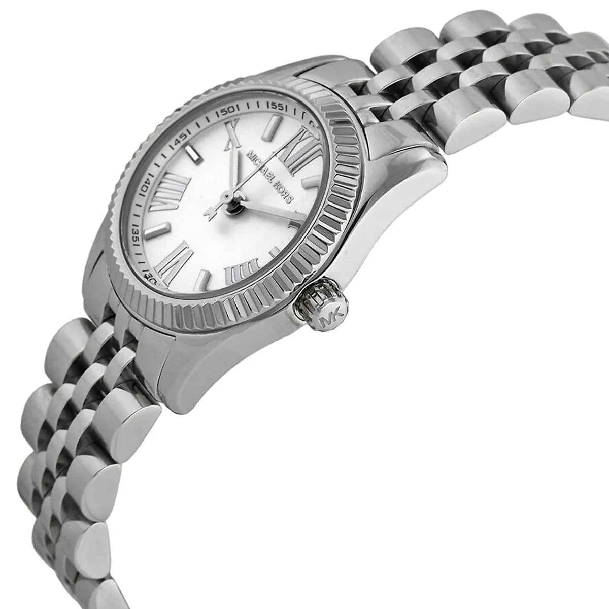Michael Kors Lexington MK3228 Women's Silver Dial Silver Stainless Steel Watch