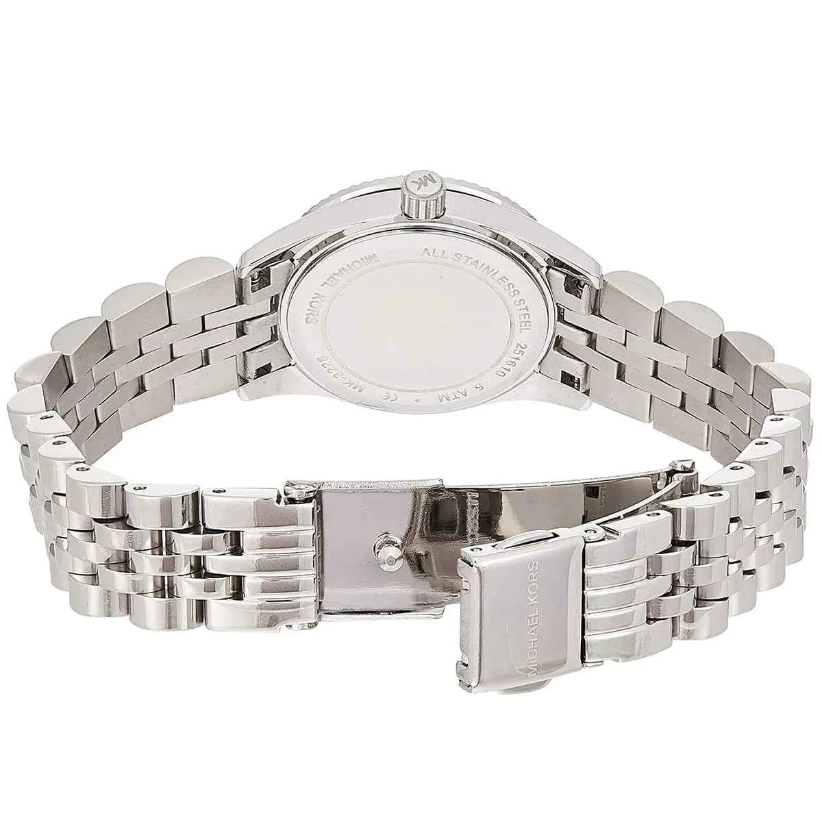 Michael Kors Lexington MK3228 Women's Silver Dial Silver Stainless Steel Watch