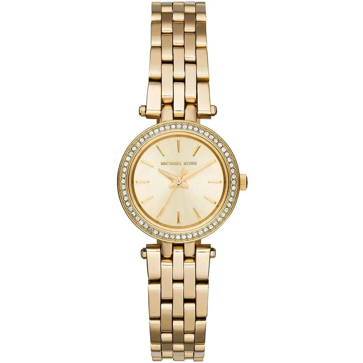 Michael Kors Darci Petite MK3295 Women's Gold Dial Gold Stainless Steel Watch