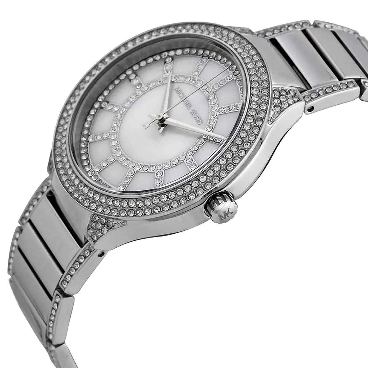 Michael Kors Kerry MK3311 Women's White Dial Silver Stainless Steel Watch