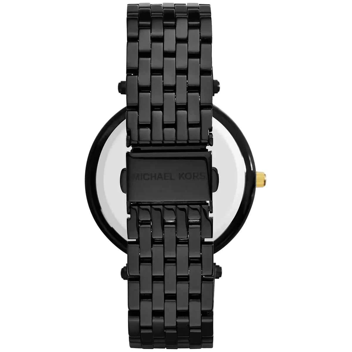 Michael Kors Darci MK3322 Women's Black Dial Black Stainless Steel Watch