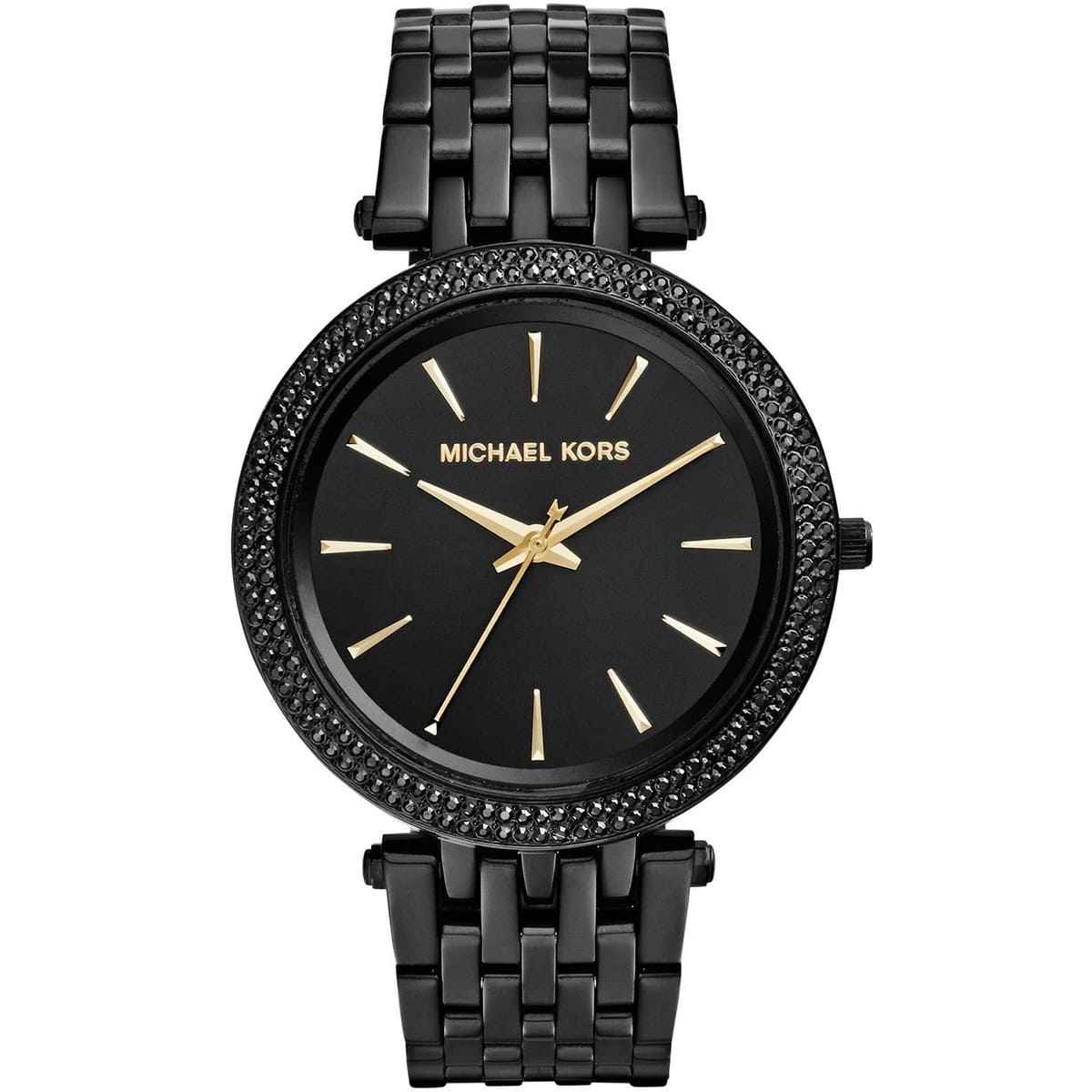 Michael Kors Darci MK3337 Women's Black Dial Black Stainless Steel Watch