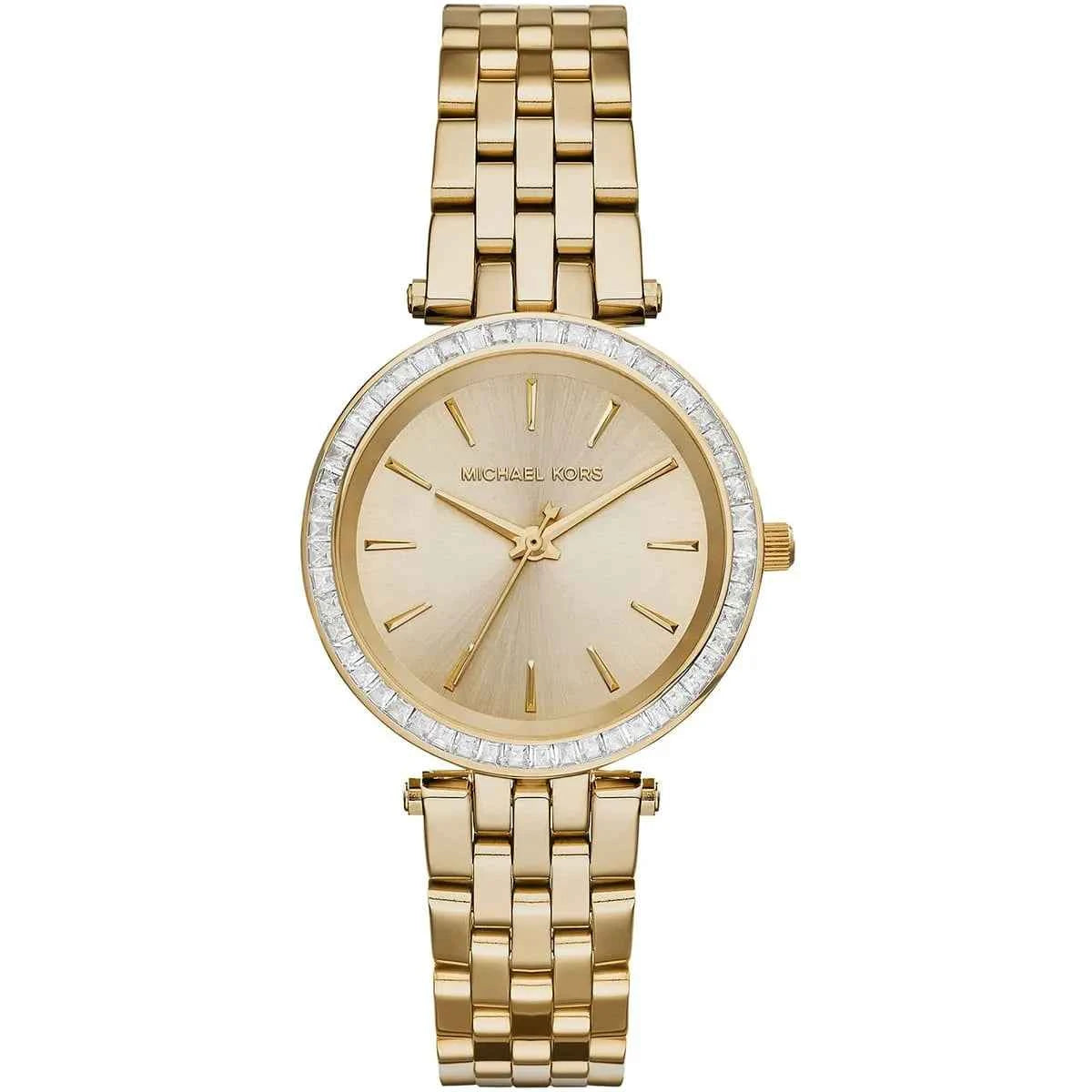 Michael Kors Darci Mini MK3365 Women's Gold Dial Gold Stainless Steel Watch