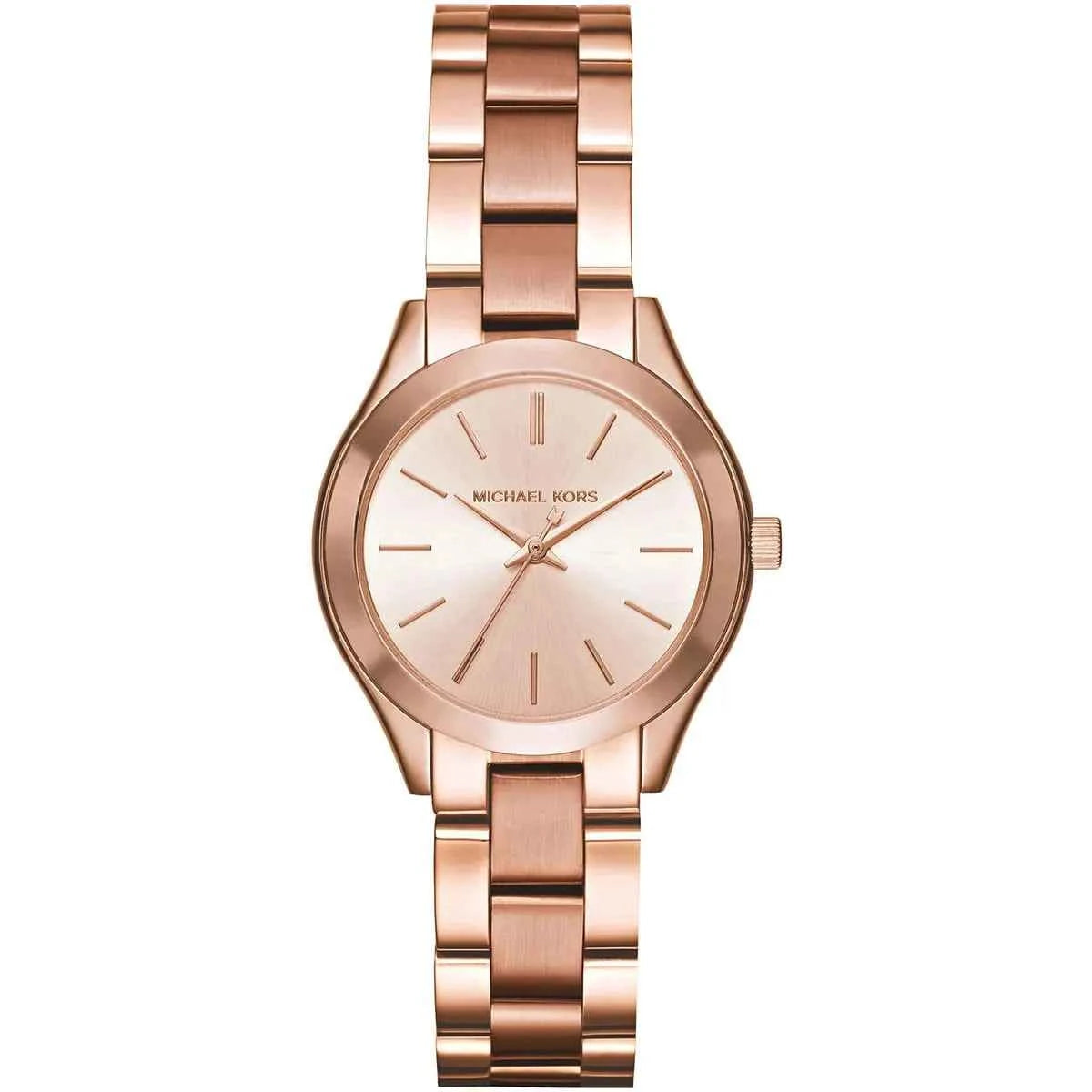 Michael Kors Runway Slim Mini MK3513 Women's Rose Gold Stainless Steel Watch