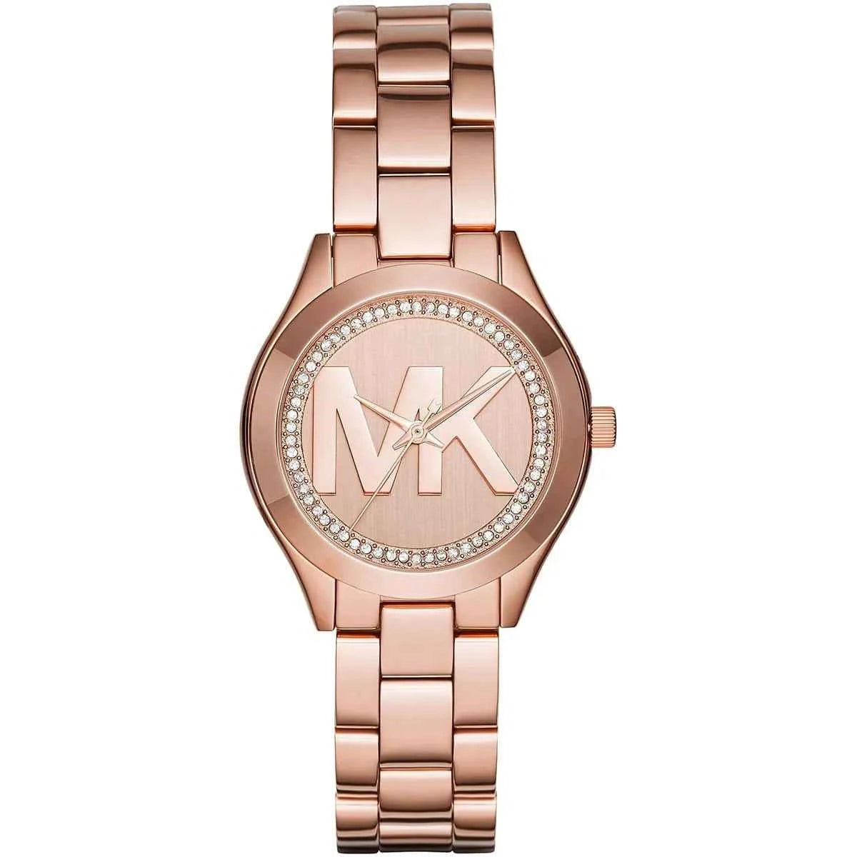Michael Kors Runway Slim Mini MK3549 Women's Rose Gold Stainless Steel Watch