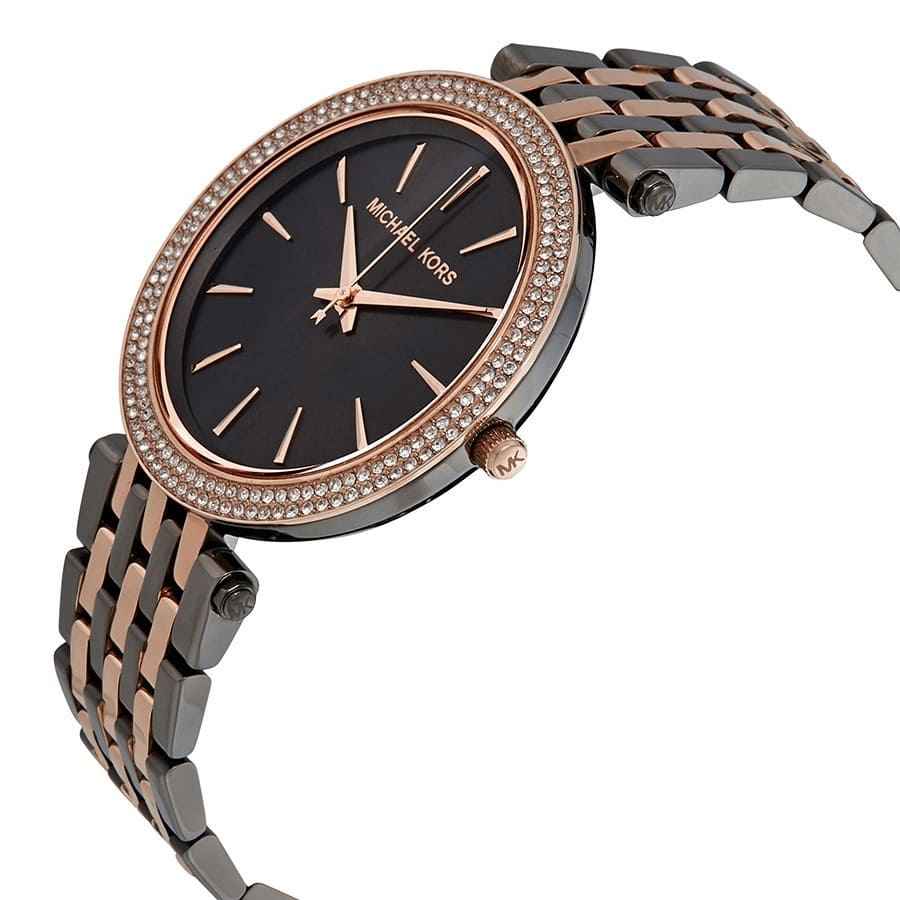 Michael Kors Darci MK3584 Women's Grey Dial Two-Tone Stainless Steel Watch