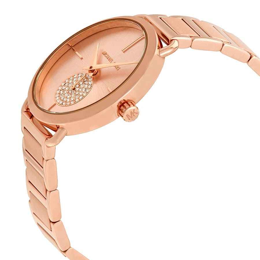 Michael Kors Portia MK3640 Women's Rose Gold Dial Rose Gold Stainless Steel Watch