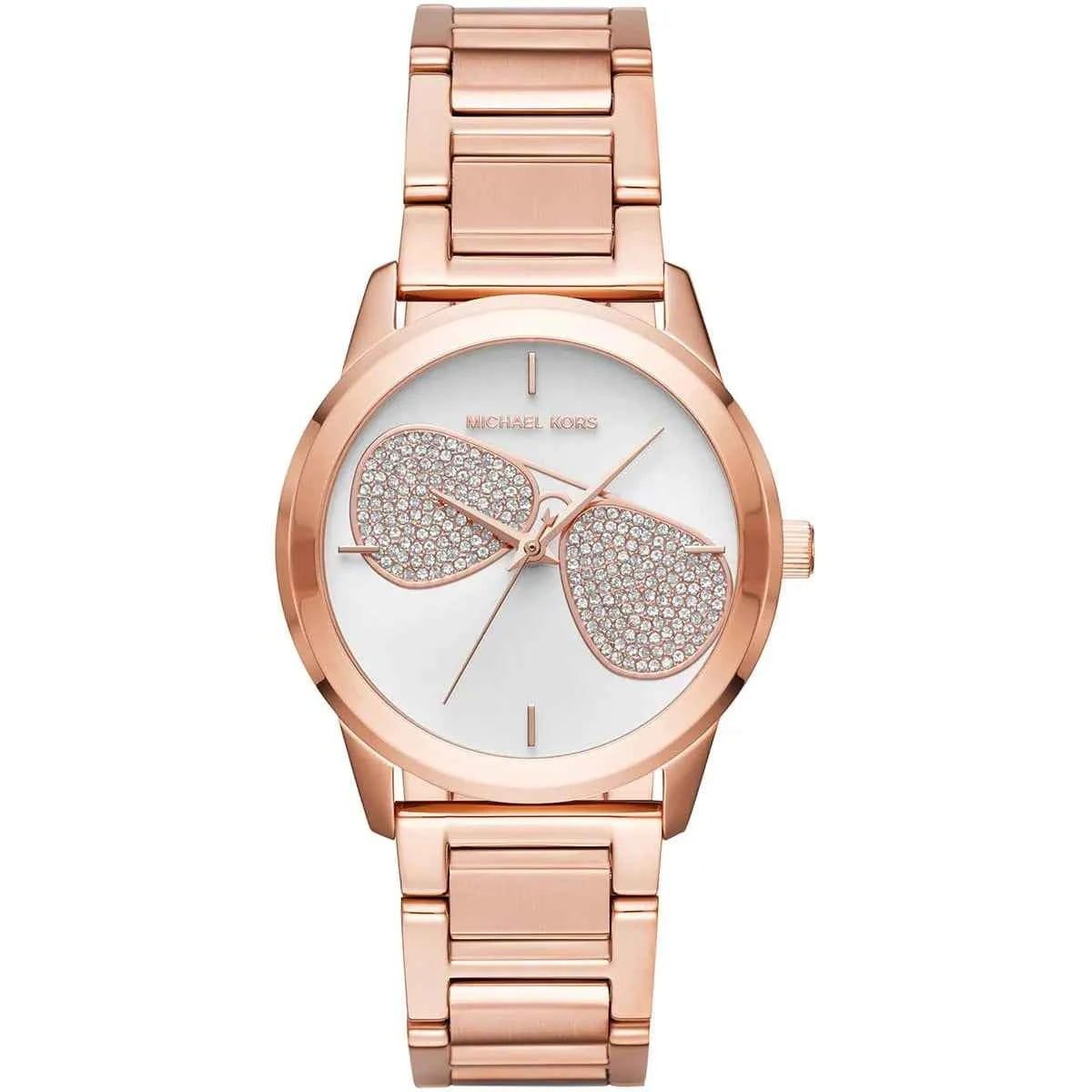Michael Kors Hartman MK3673 Women's Rose Gold Stainless Steel Watch