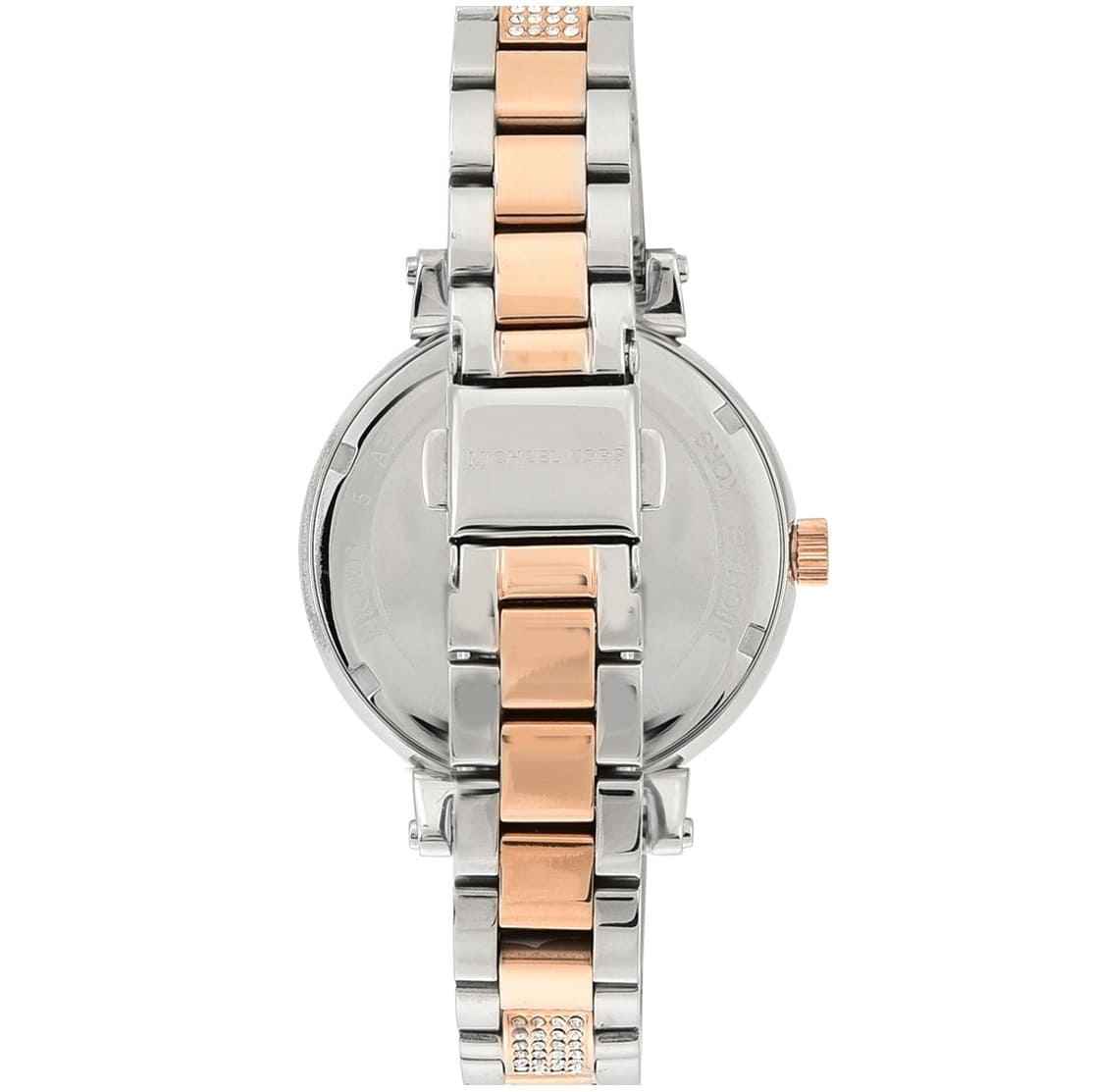 Michael Kors Sofie MK3880 Women's Silver & Rose Gold Stainless Steel Watch