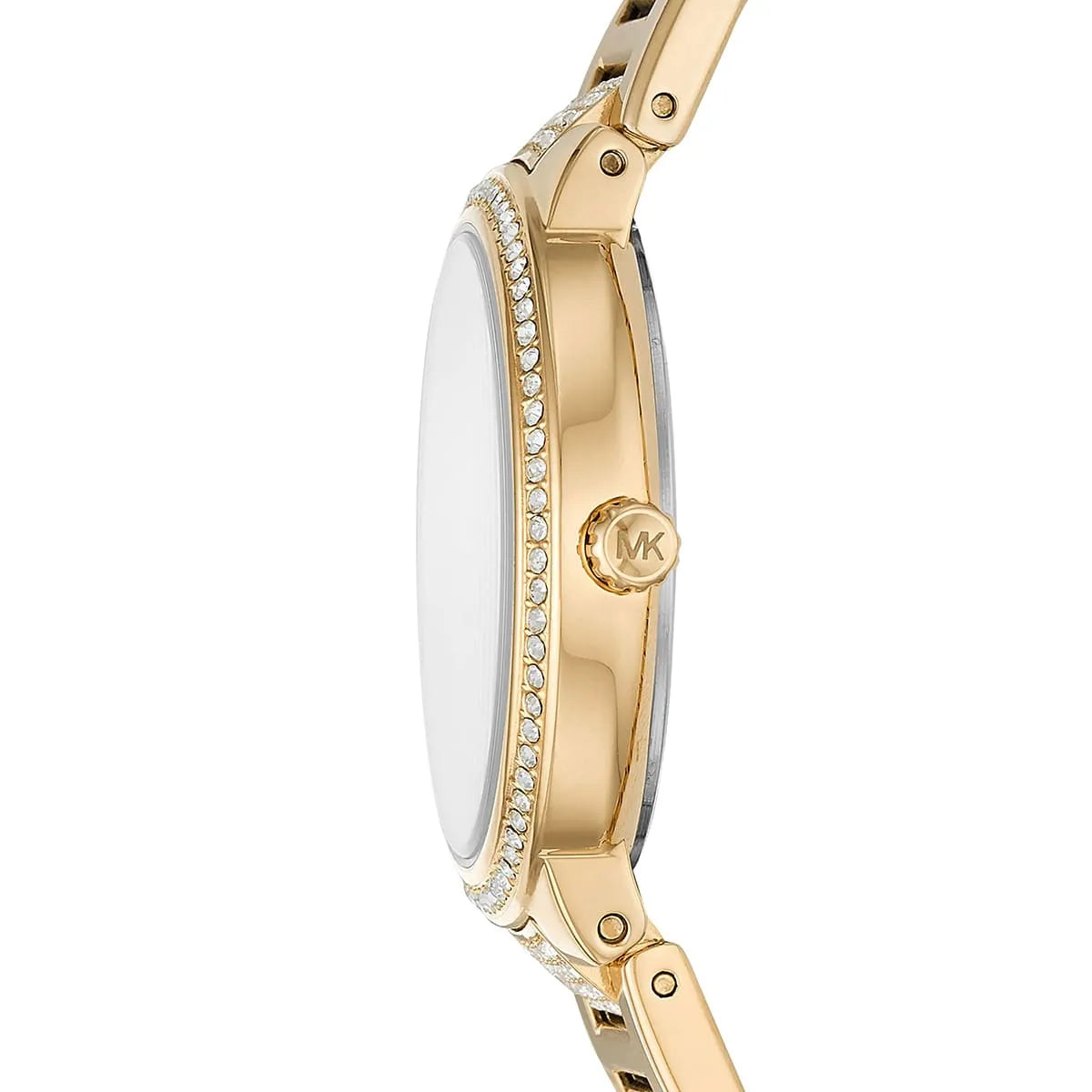 Side profile of Michael Kors Gabbi MK3985 women's watch