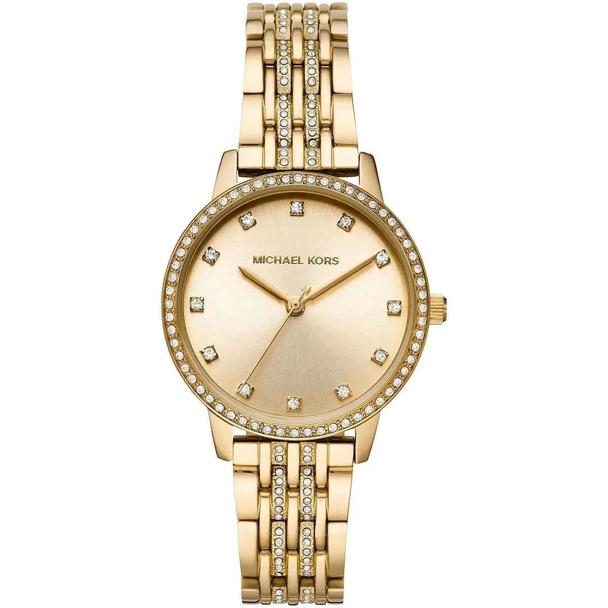 Michael Kors Melissa MK4368 Women's Gold Dial Gold Stainless Steel Watch
