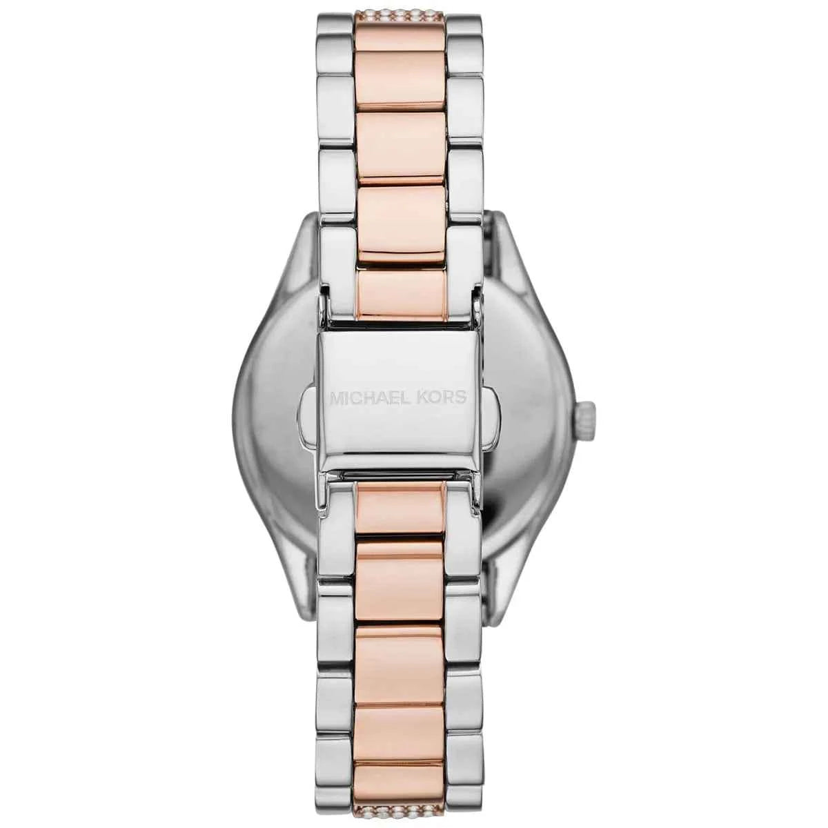 Back case of Michael Kors Lauryn MK4388 quartz watch