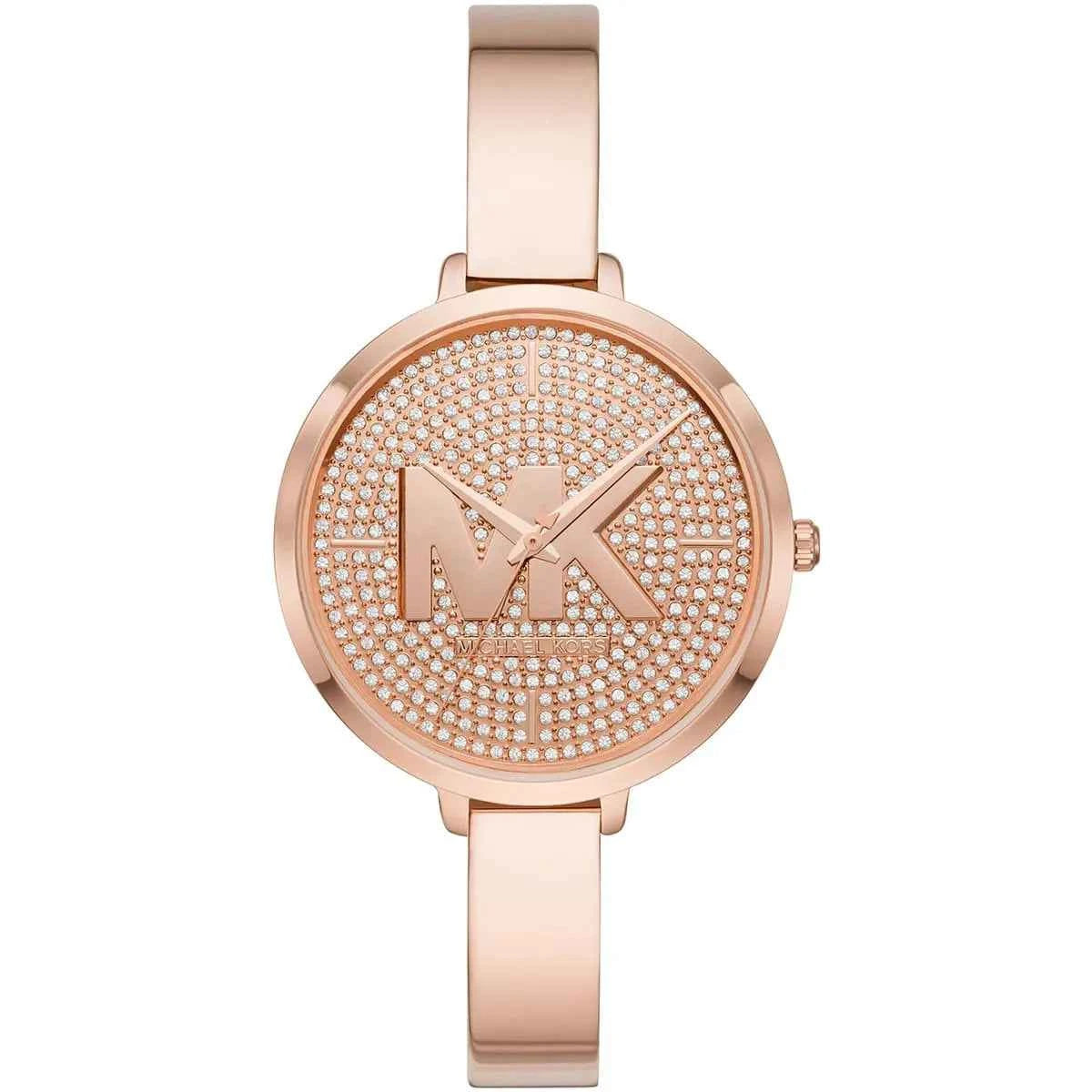 Michael Kors Charley MK4433 Women's Rose Gold Dial Rose Gold Stainless Steel Watch