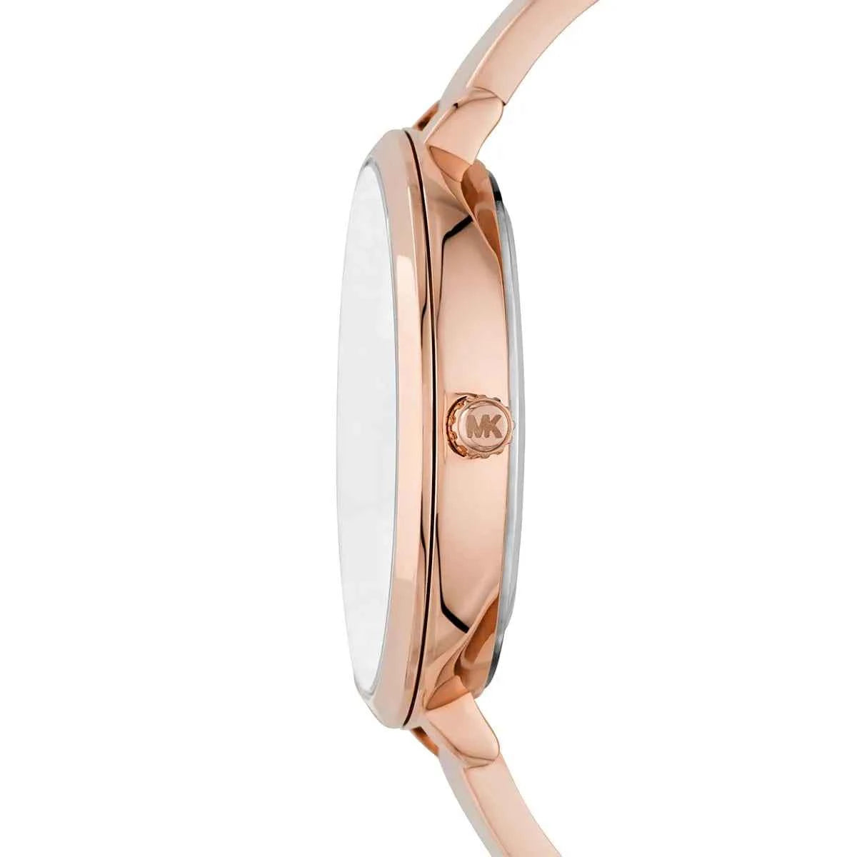 Michael Kors Charley MK4433 Women's Rose Gold Dial Rose Gold Stainless Steel Watch