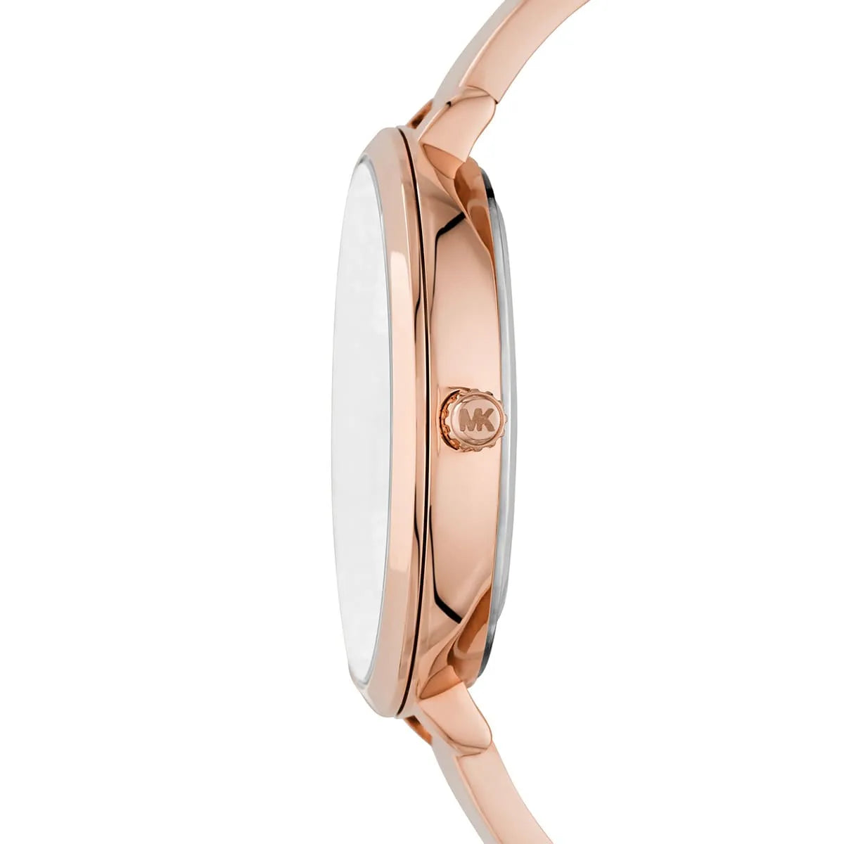 Side profile of Michael Kors Charley MK4433 women's watch