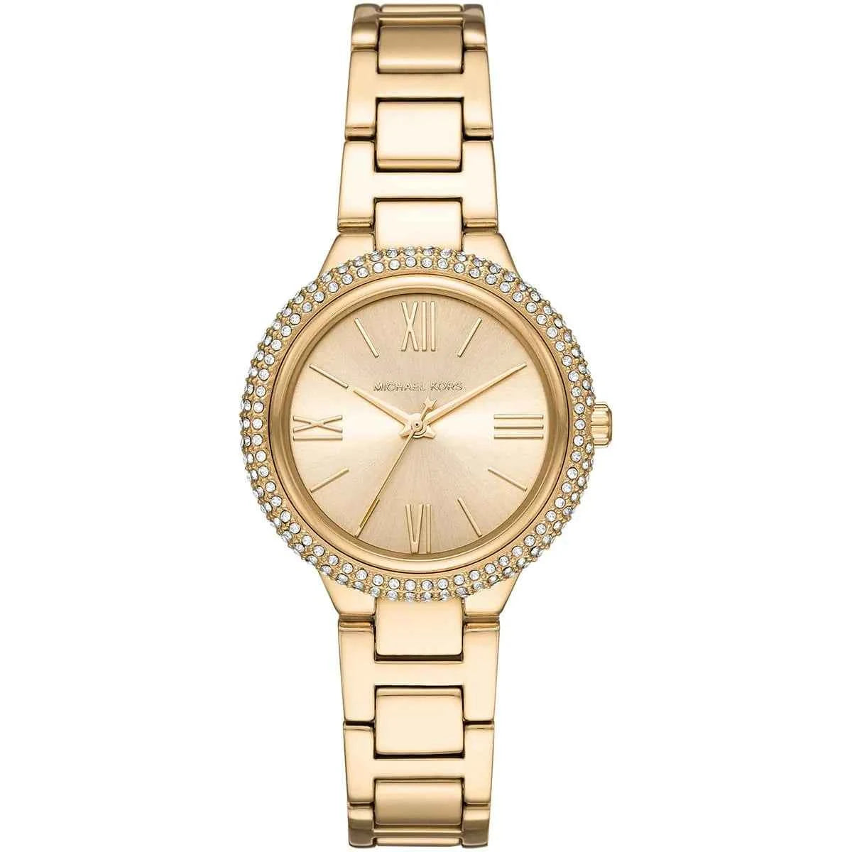 Michael Kors Taryn MK4459 Women's Gold Dial Gold Stainless Steel Watch