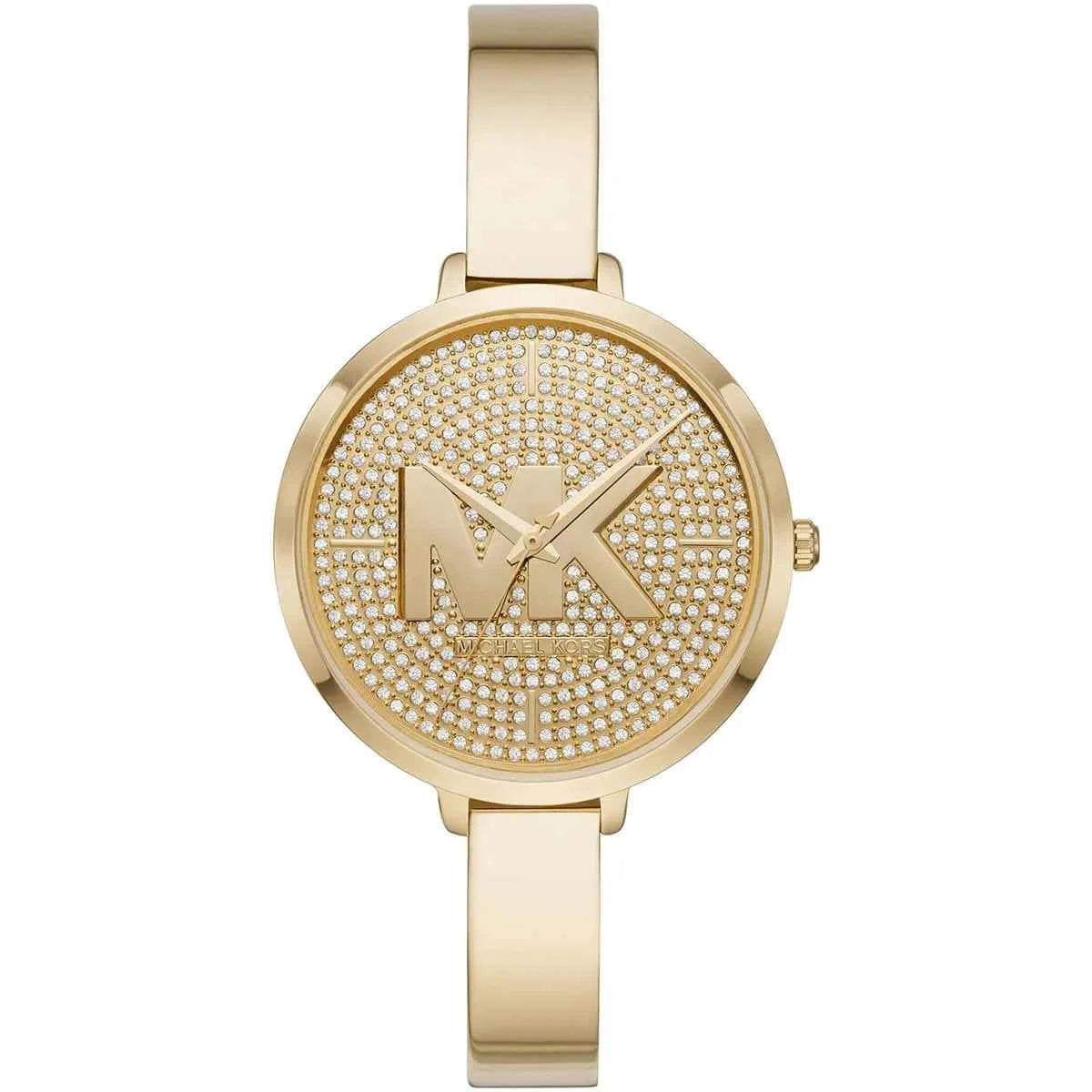 Michael Kors Charley MK4469 Women's Gold Dial Gold Stainless Steel Watch