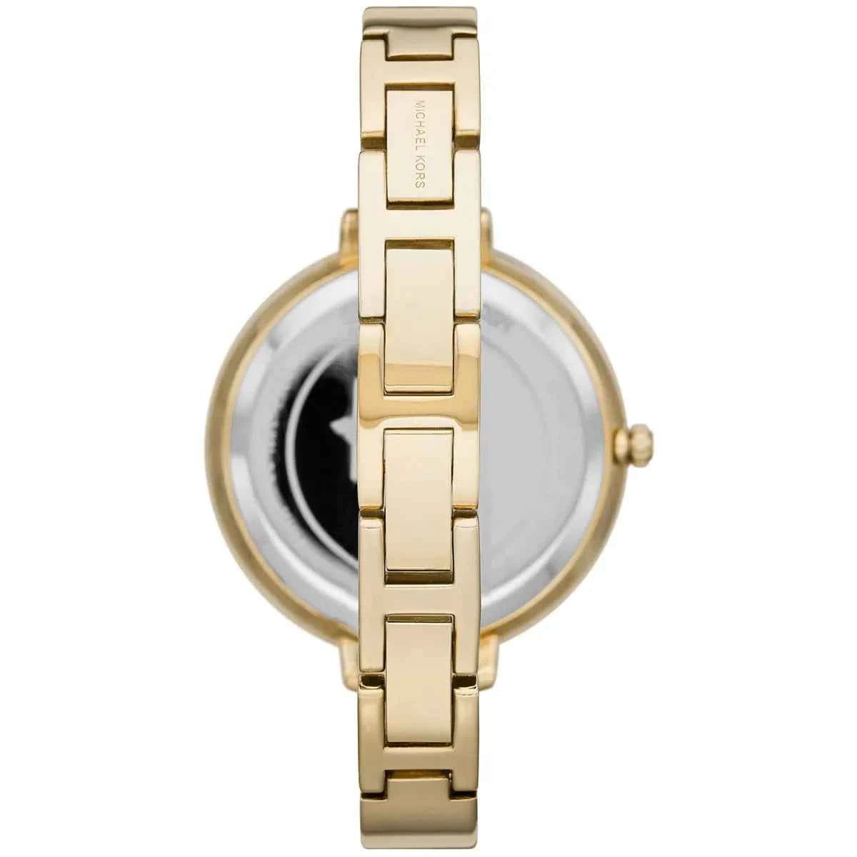 Michael Kors Charley MK4469 Women's Gold Dial Gold Stainless Steel Watch