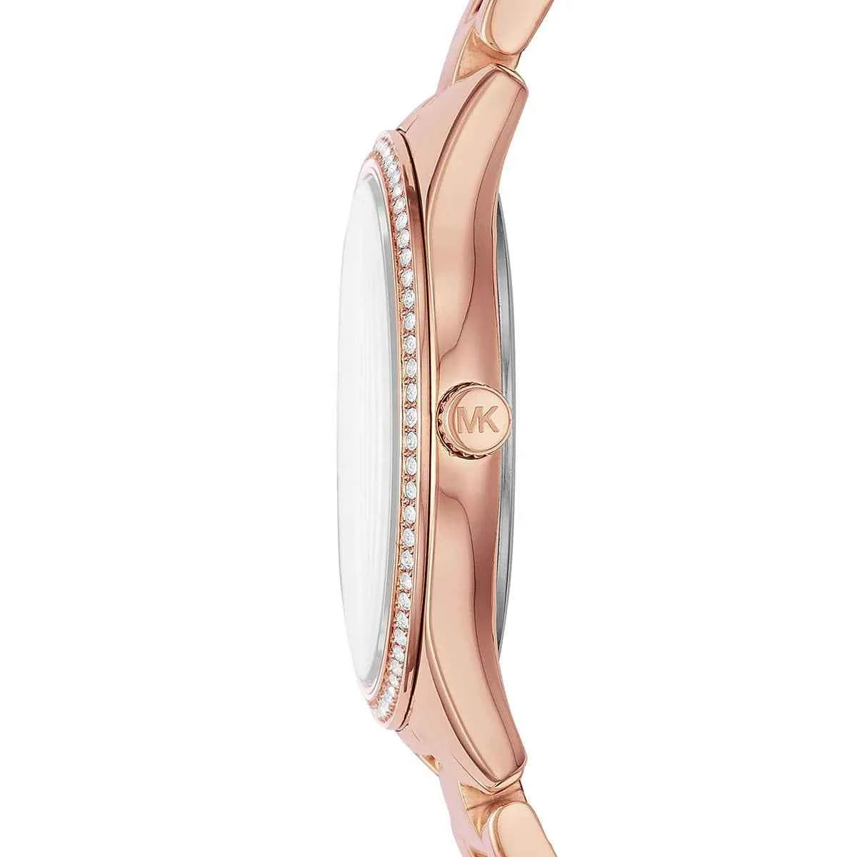 Michael Kors Lauryn MK4491 Women's Rose Gold Dial Rose Gold Stainless Steel Watch