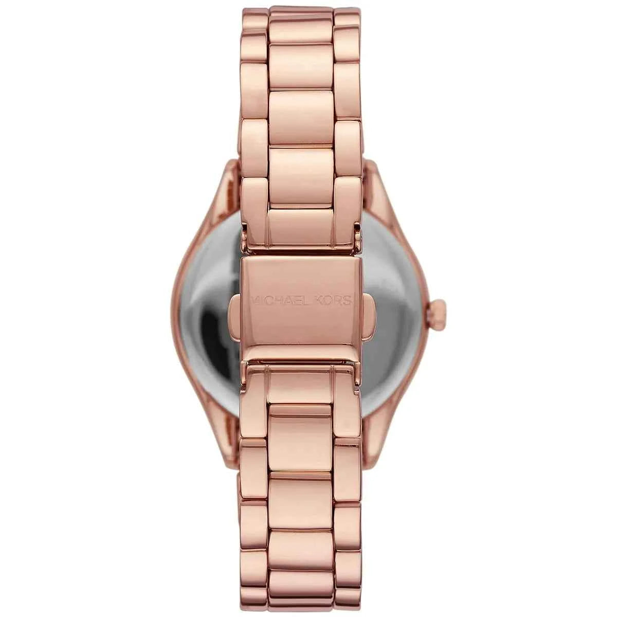 Michael Kors Lauryn MK4491 Women's Rose Gold Dial Rose Gold Stainless Steel Watch