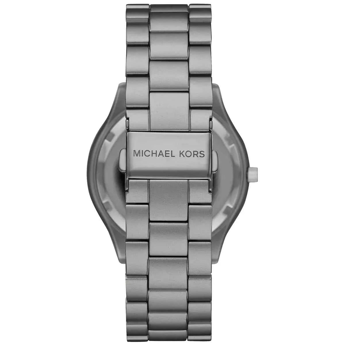 Michael Kors Runway Slim MK4506 Women's Gray Dial Gray Stainless Steel Watch