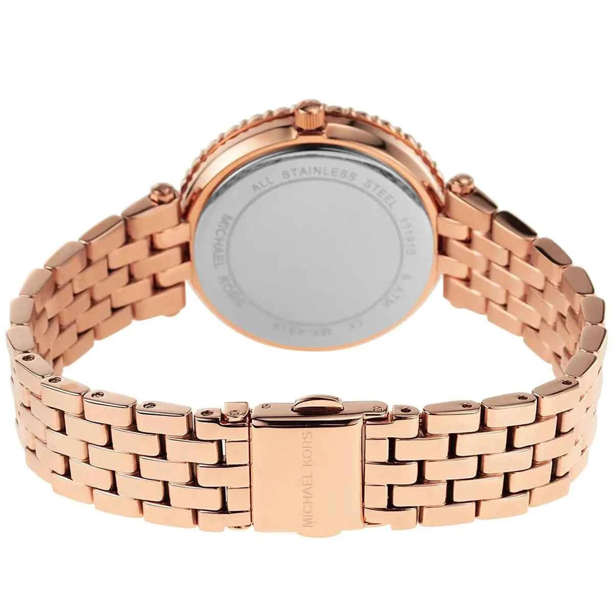 Michael Kors Darci MK4514 Women's Rose Gold Dial Rose Gold Stainless Steel Watch