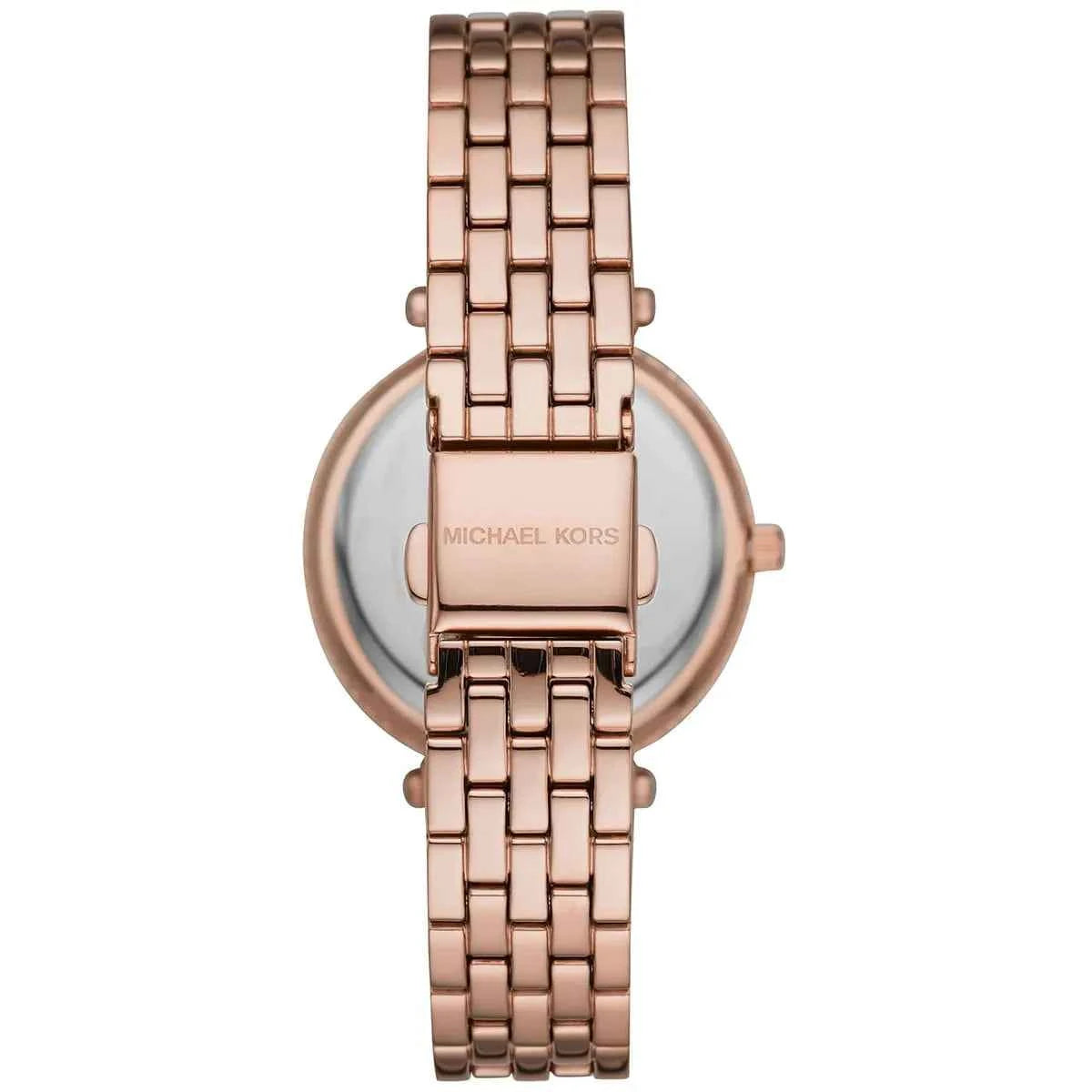 Michael Kors Darci MK4517 Women's White Dial Rose Gold Stainless Steel Watch