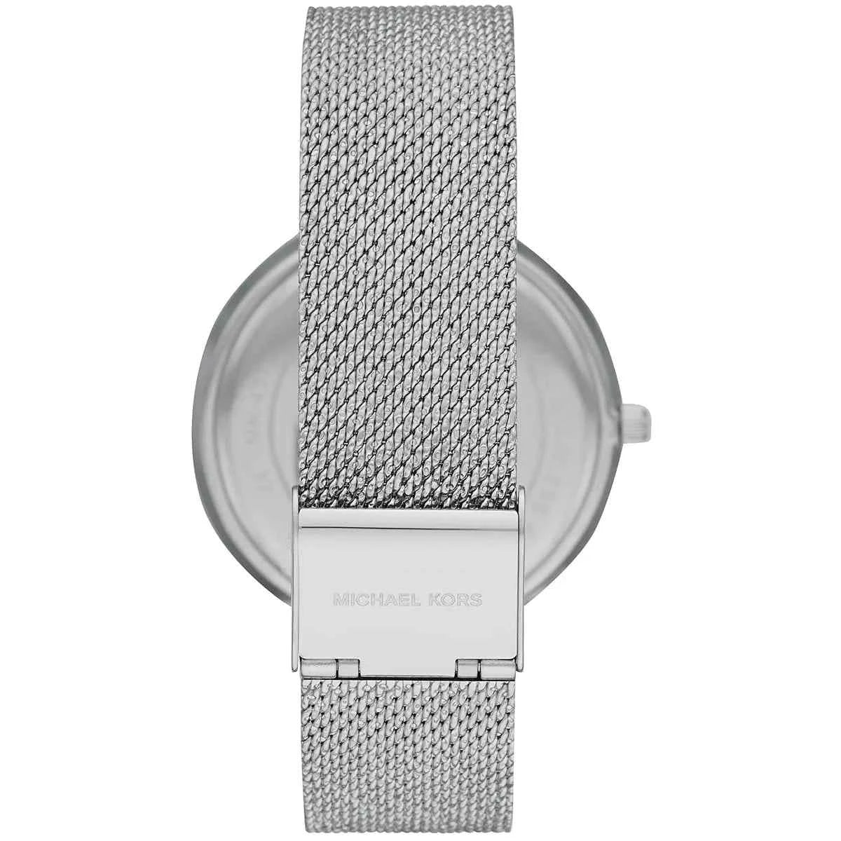Michael Kors Darci MK4518 Women's Pink Dial Silver Stainless Steel Watch