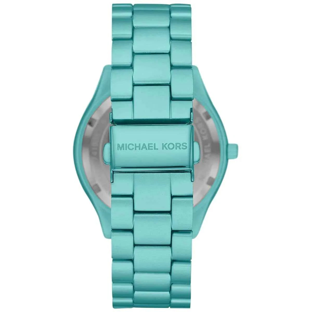 Michael Kors Runway Slim MK4525 Women's Blue Dial Blue Stainless Steel Watch