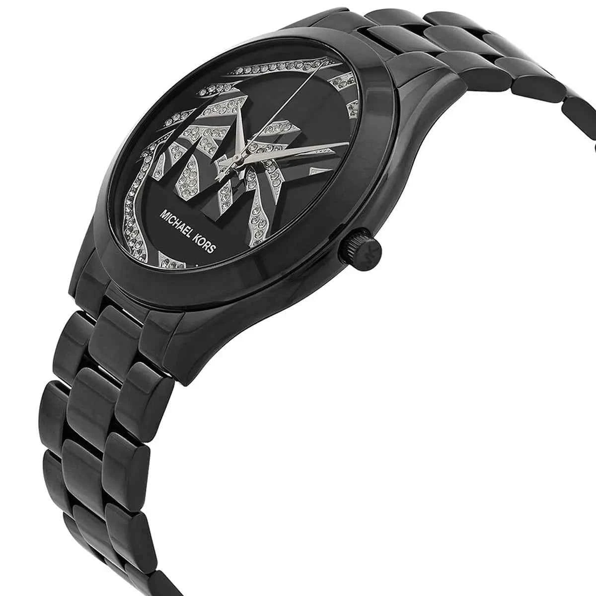Michael Kors Runway Slim MK4562 Women's Black Stainless Steel Watch